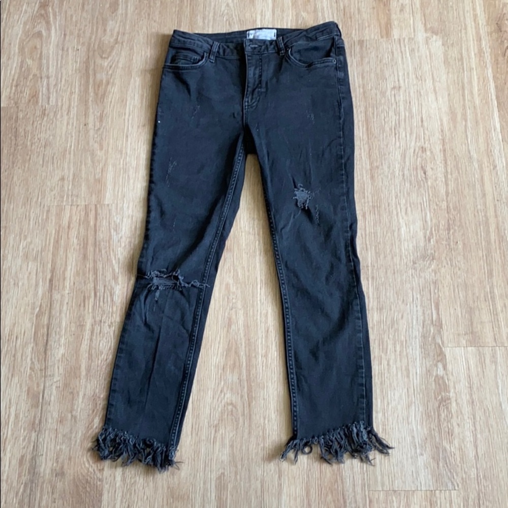 Free people black jeans